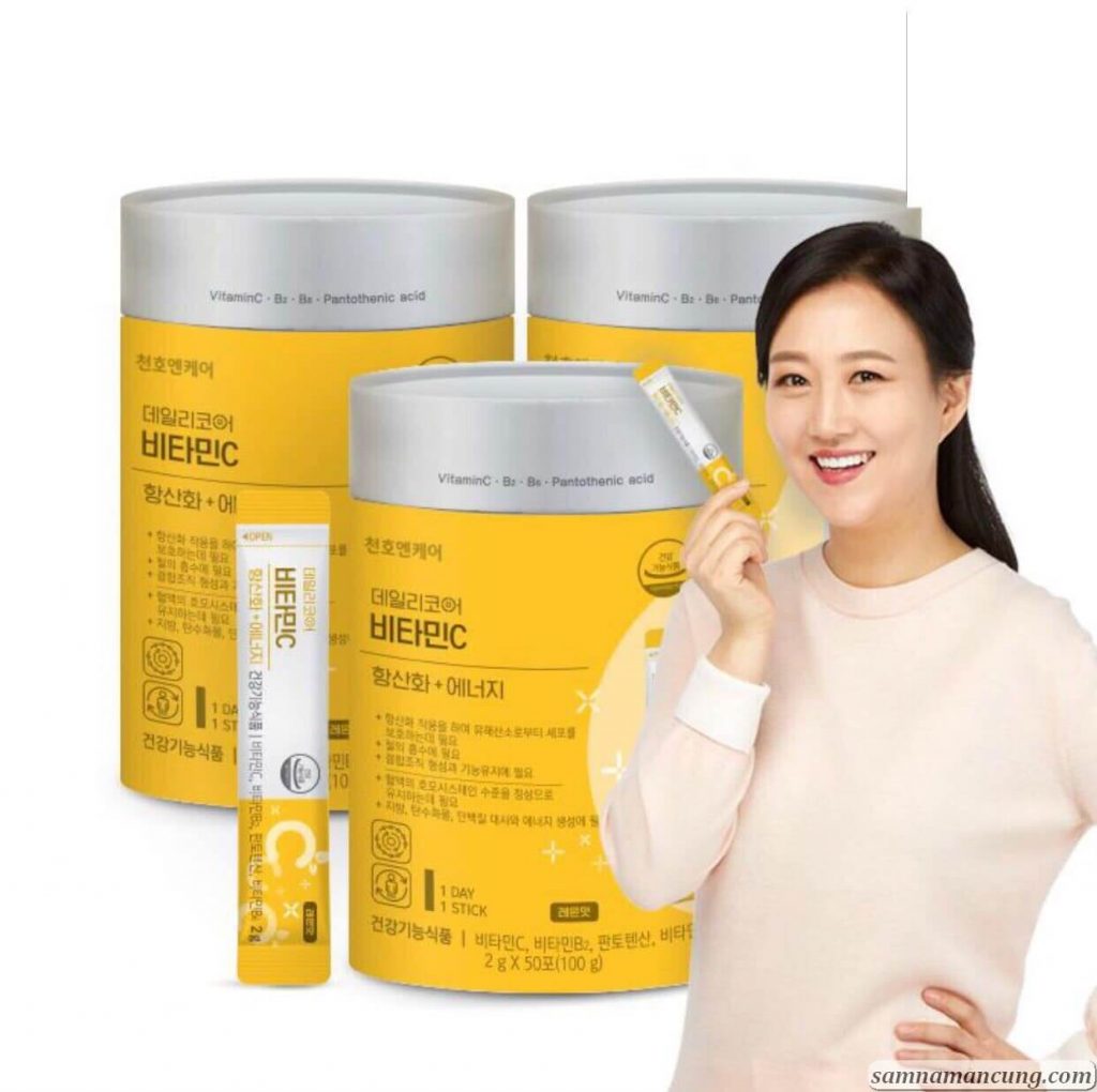 Bột Vitamin C Thượng Hạng Chunho Ncare