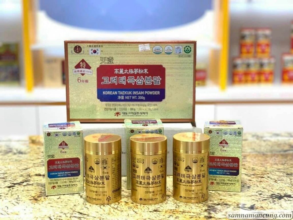 Bột Thái Cực Sâm Daedong (Thiên Sâm) 300gr