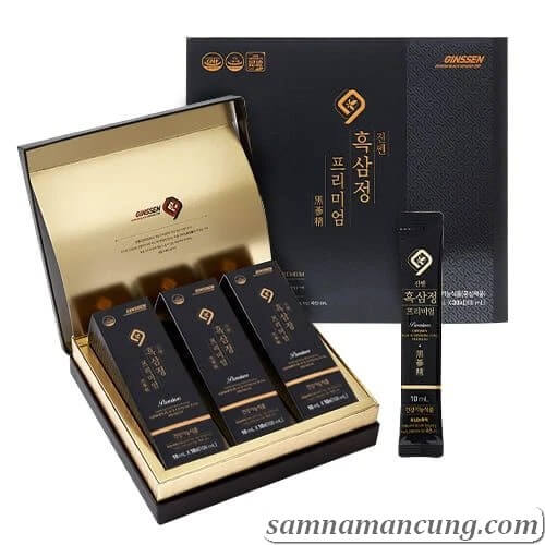 Chiết Xuất Hắc Sâm Daedong Ginssen Premium 10ml x 30 gói