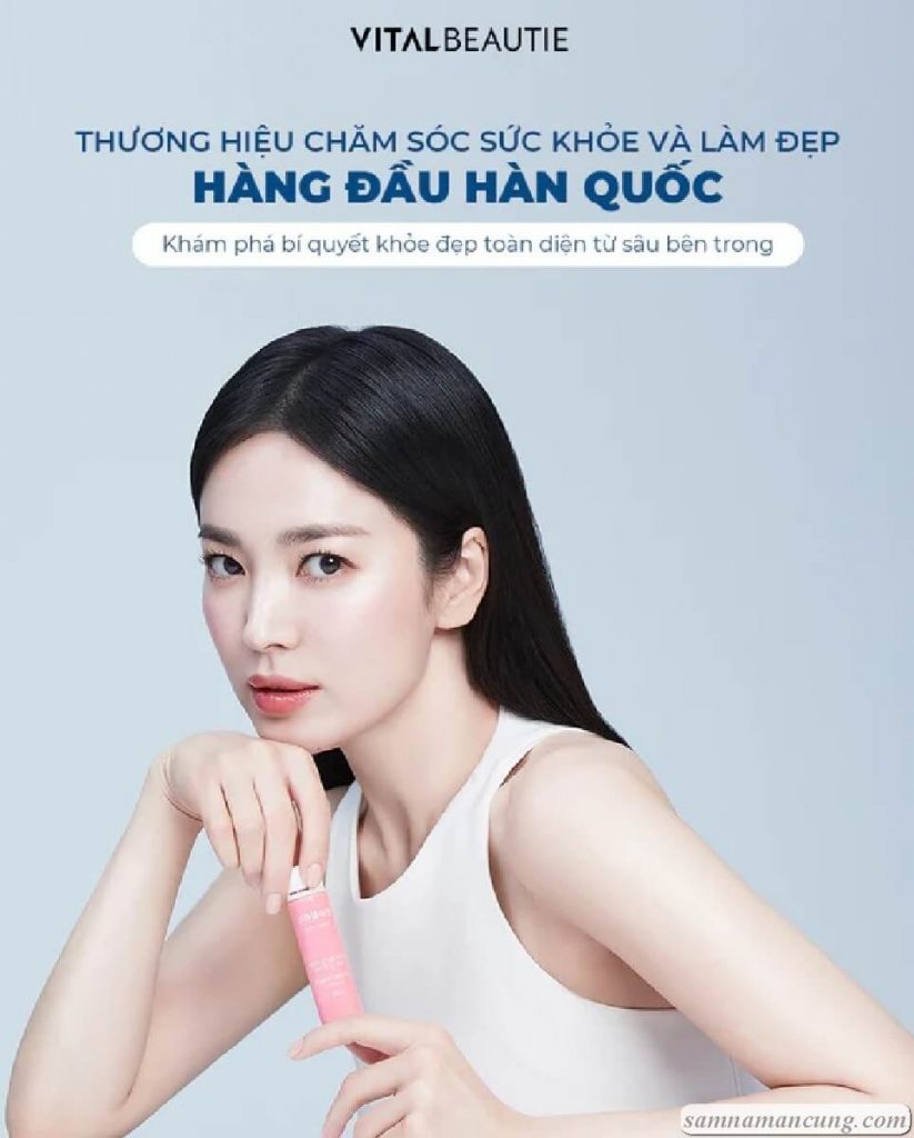 Super Collagen VB Hàn Quốc – Nước Uống Đẹp Da, Chống Lão Hóa Hộp 30 Lọ