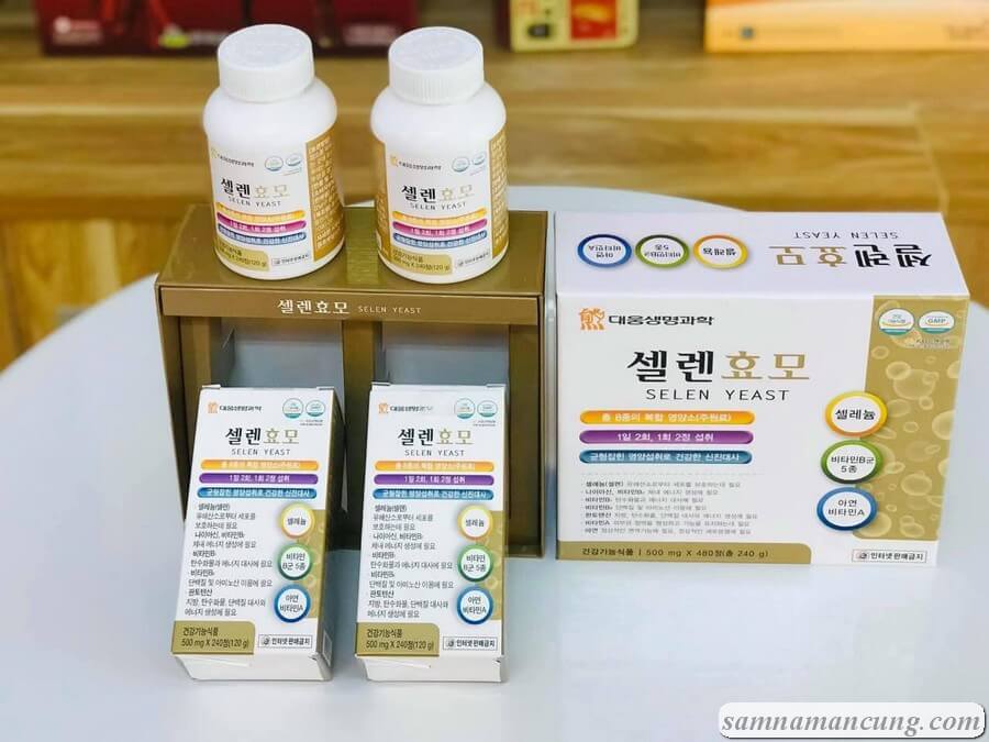 Thuốc Tăng Cân Daewoong Selen Yeast Dành Cho Người Gầy