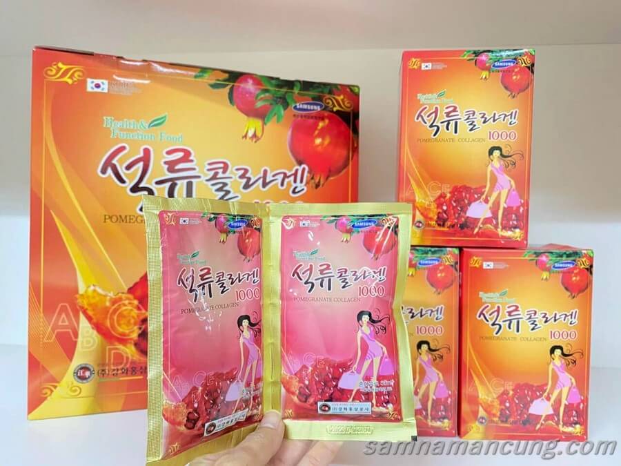 Nước ép lựu collagen Kanghwa Hàn Quốc