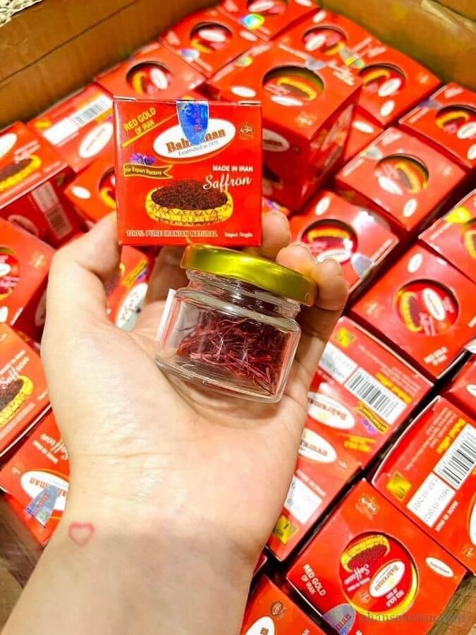  Nhụy hoa nghệ tây Bahraman Saffron Super Negin của Iran