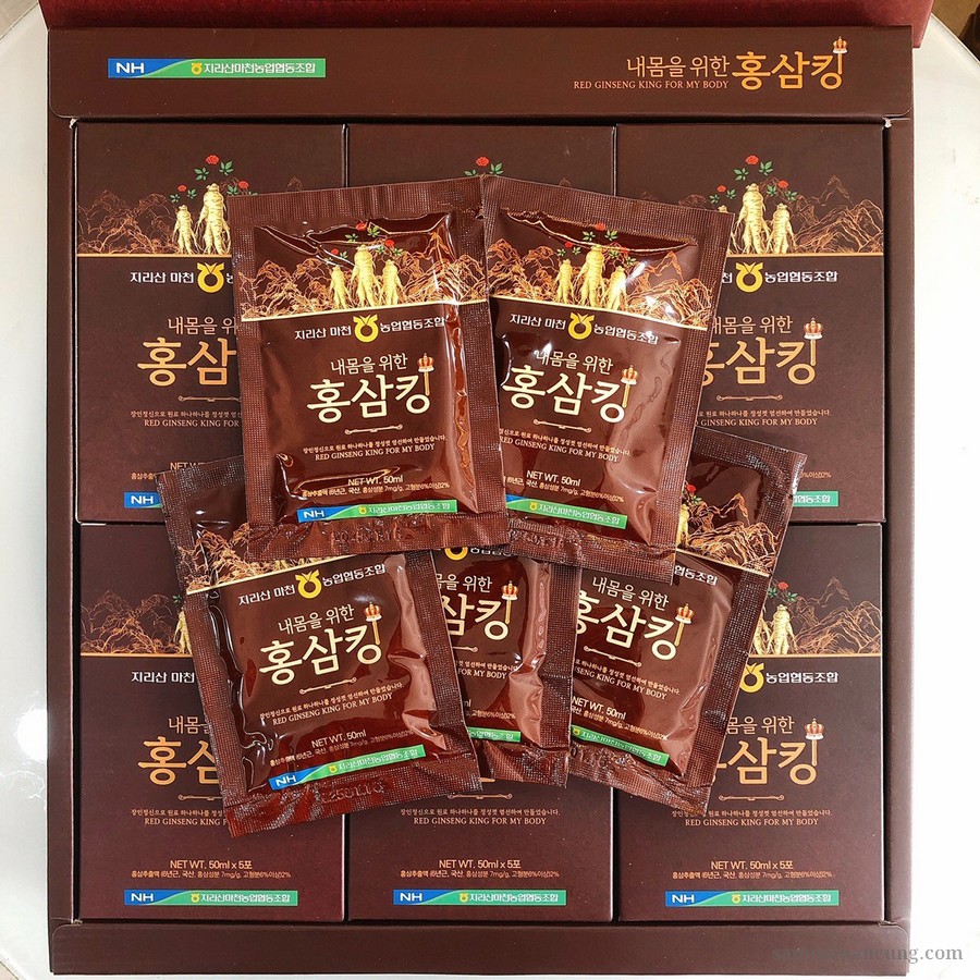 Nước hồng sâm vua Red Ginseng King Of My Body 30 gói