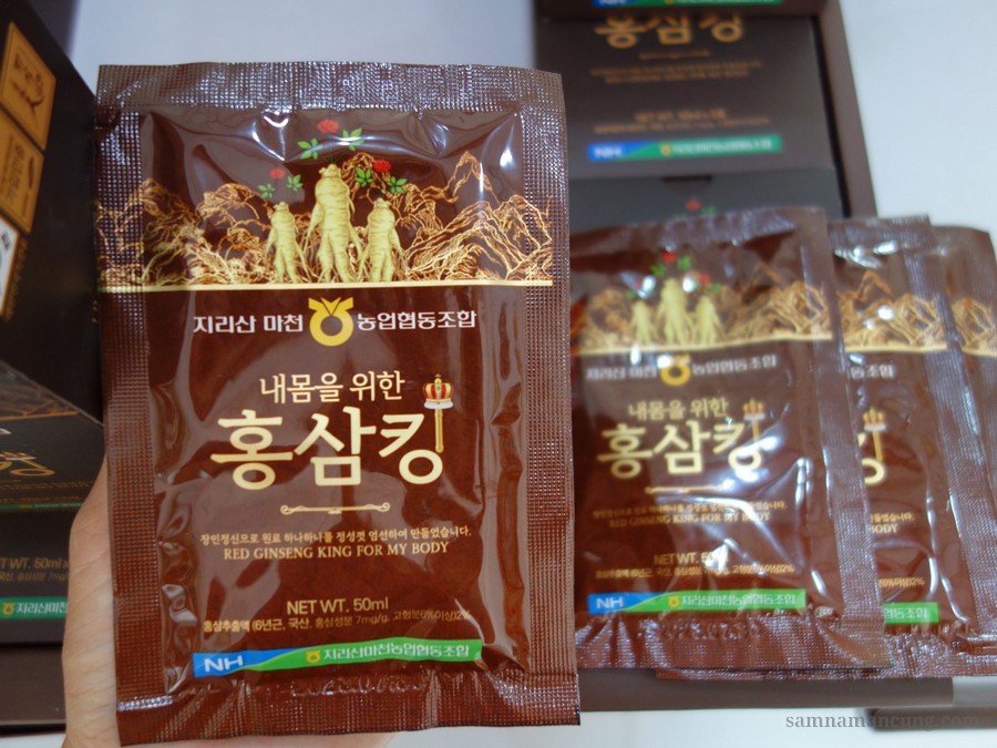 Nước hồng sâm vua Red Ginseng King Of My Body 30 gói