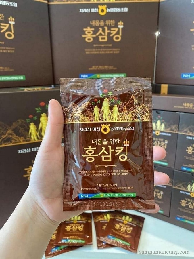 Nước hồng sâm vua Red Ginseng King Of My Body 30 gói