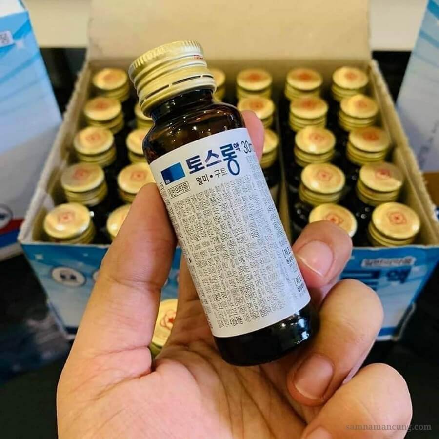 Thuốc say xe hàn quốc Dongsung dạng nước uống hộp 30 chai x 30ml